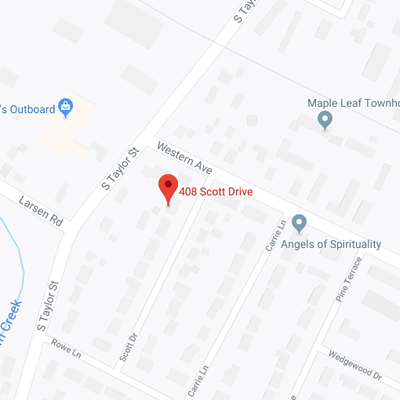 408 Scott Drive Map